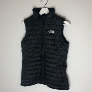 North Face Fur Lined Vest